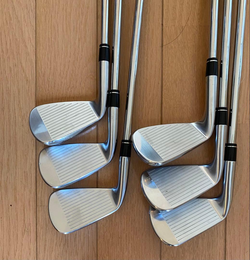 美品キャロウェイエックスフォージド スター アイアンモーダスシャフト6本セット