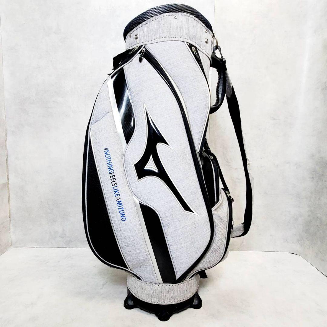 MIZUNO ミズノ キャディバッグ ゴルフバッグ グレー