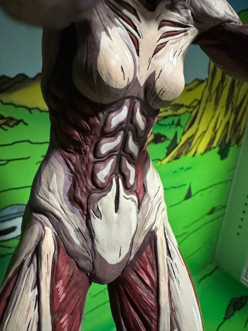 ✨　一番くじ　進撃の巨人　A賞 女型の巨人 二次元　リペイント　フィギュア　✨