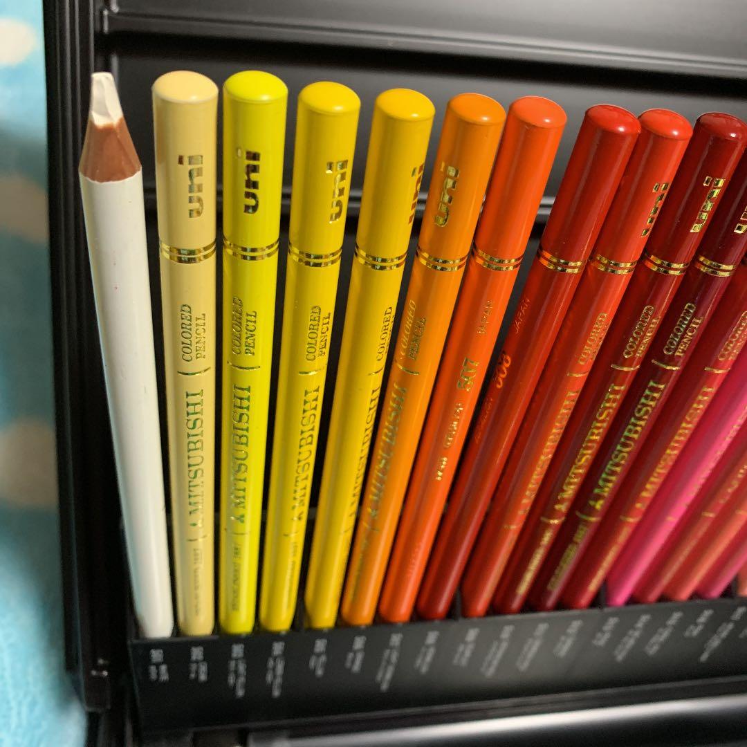 uni 72色　色鉛筆　2つ　おまけ付き