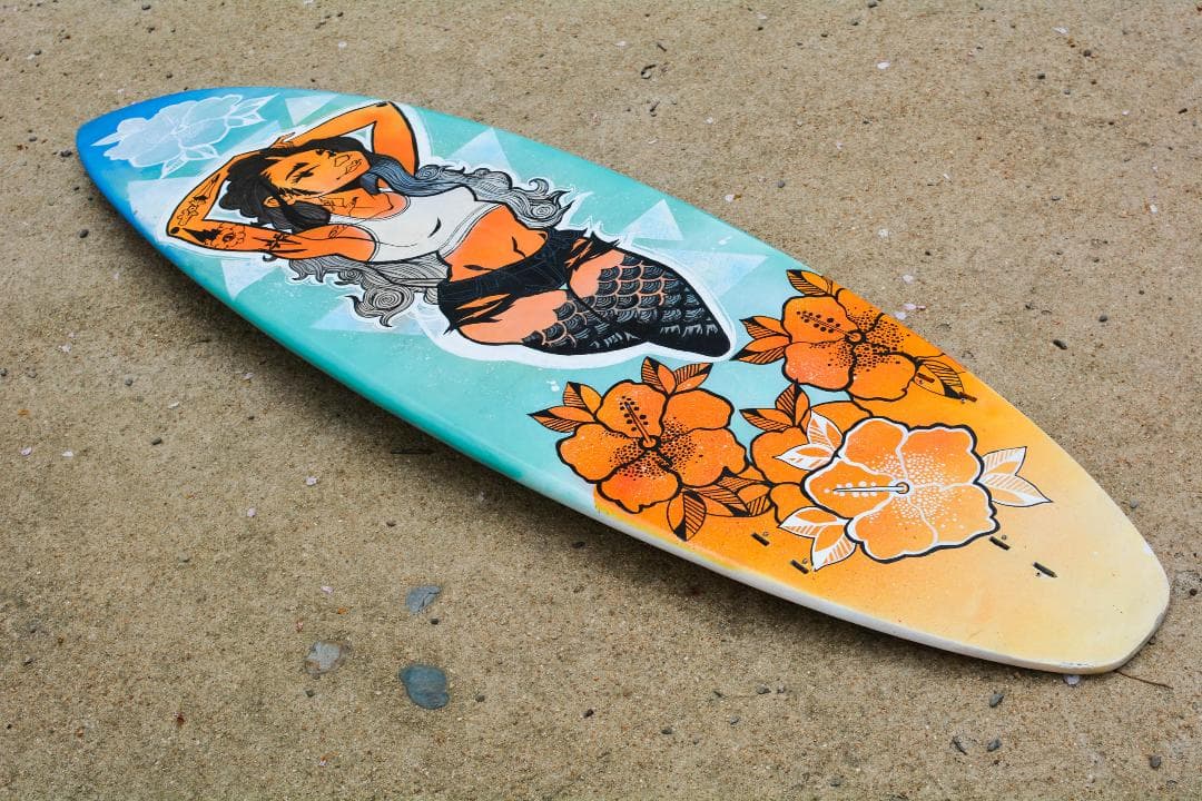 サーフボード（ハンドペイント）値下げ中