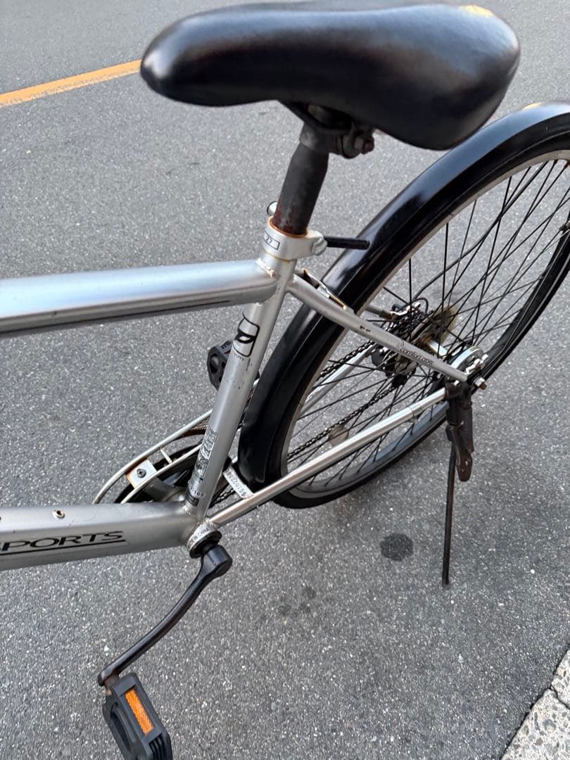 173 自転車 大阪市 【引取り限定】 美品 27インチ 変速付き