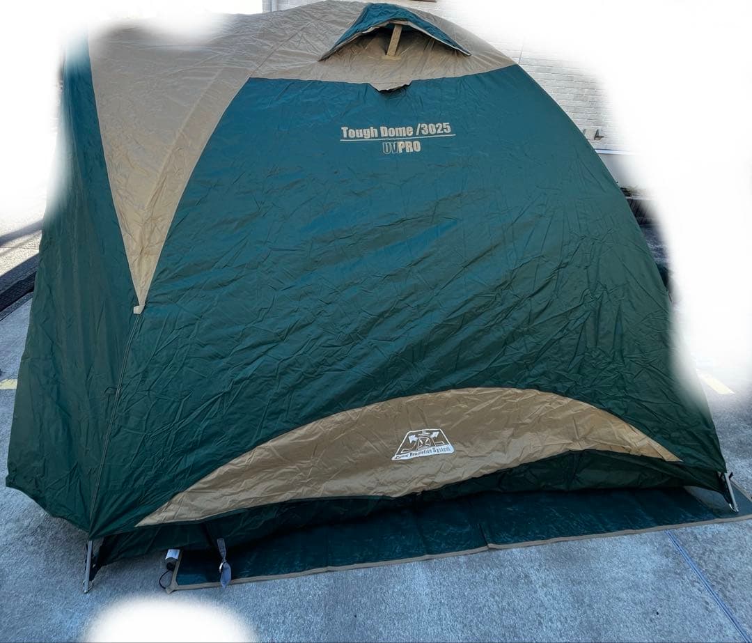 美品　コールマン　tough dome 3025 グラウンド・インナーシート付き