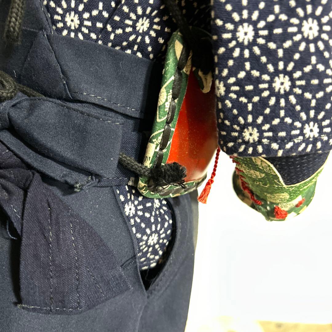 剣道　防具一式　置き物　武道具　伝統工芸品　高さ約77cm