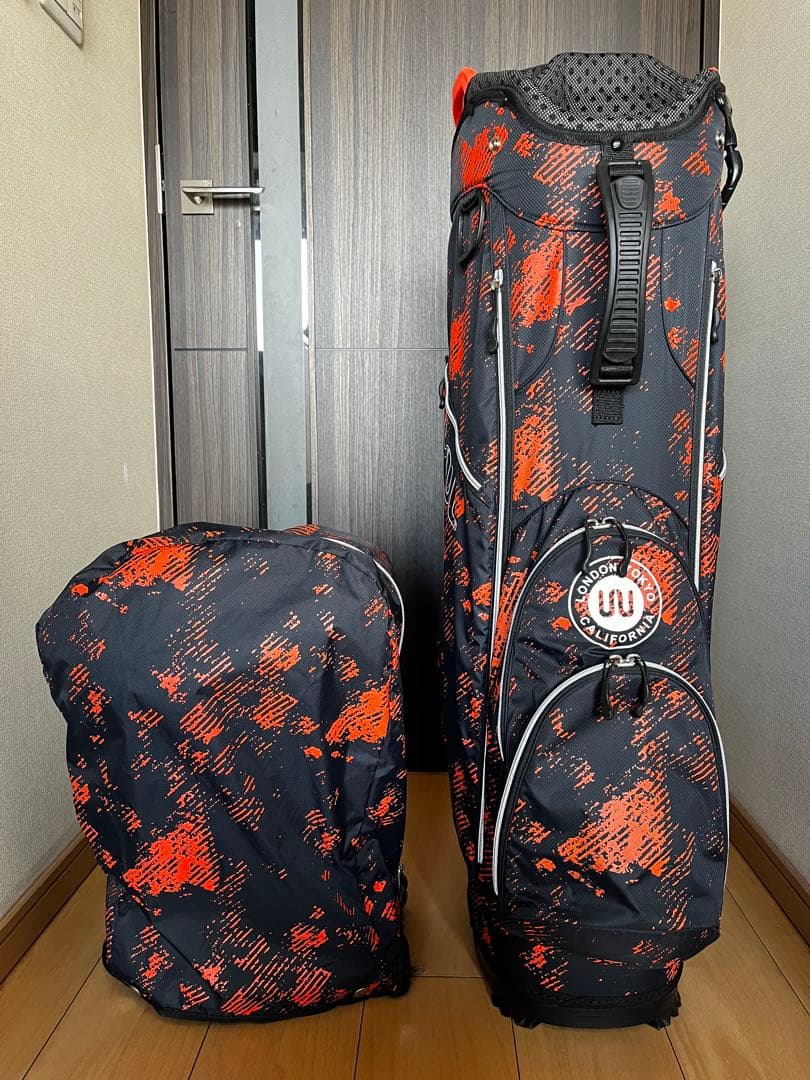 超美品OUULオウル 超軽量1.9kg カートキャディバッグ 14分割9.5型