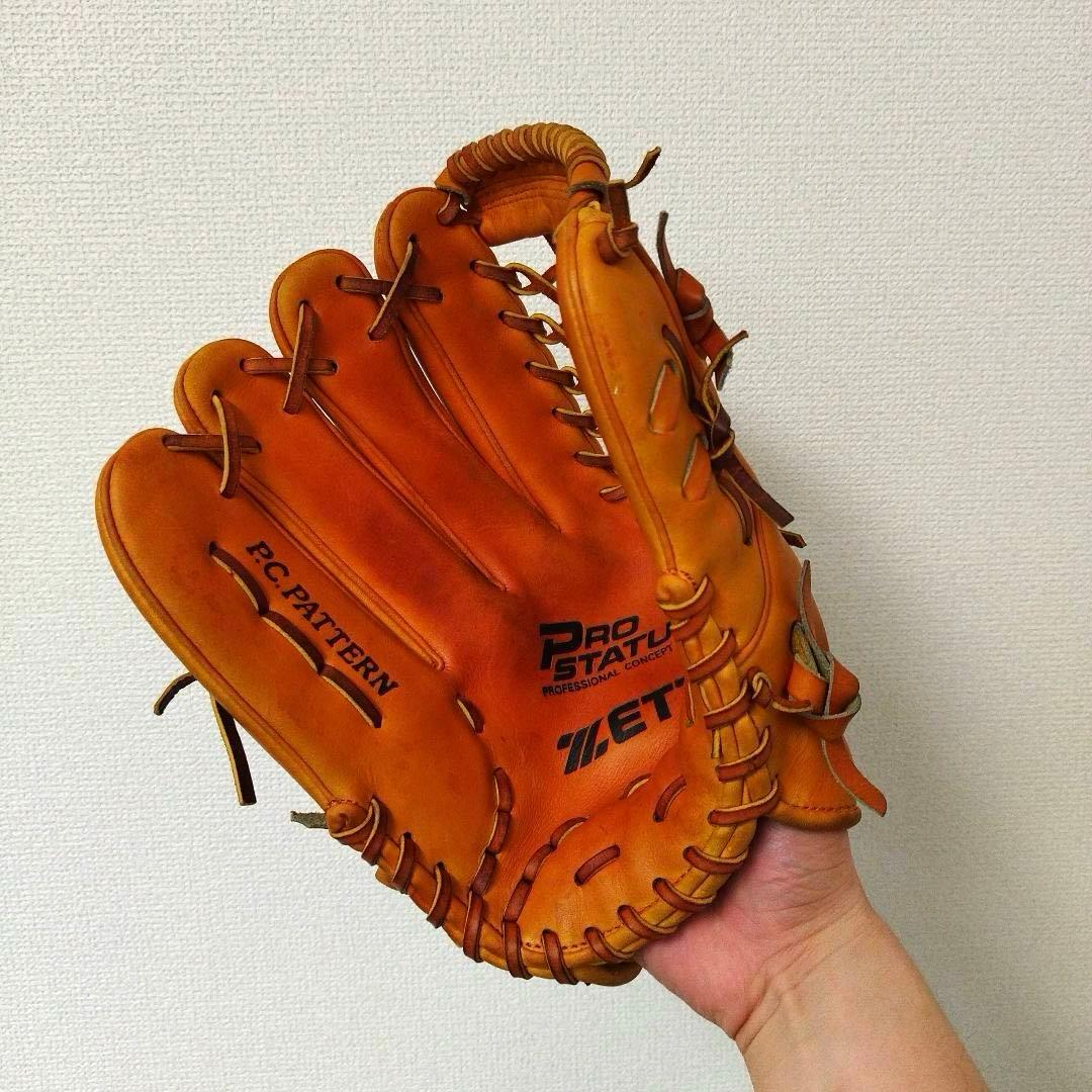 030 ZETT プロステイタス 即戦力 軟式 外野手用グローブ