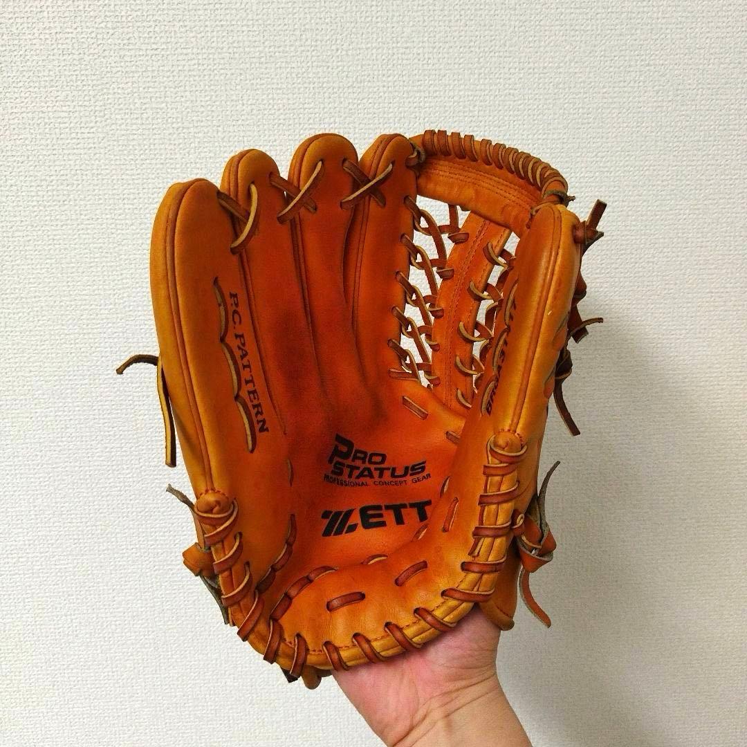 030 ZETT プロステイタス 即戦力 軟式 外野手用グローブ