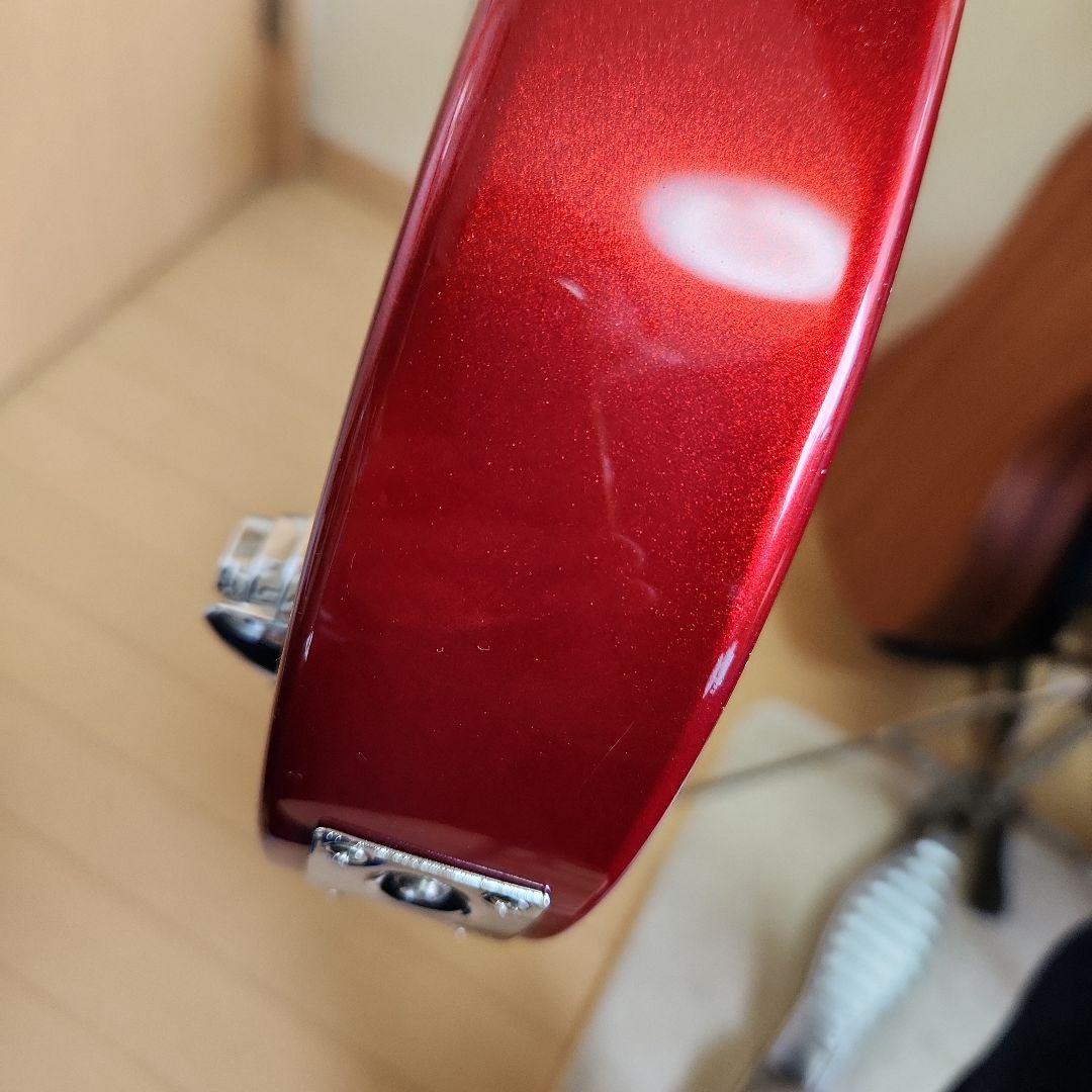 ピッグノーズ　T『ミニエレキギター赤』着払い発送に4～７日