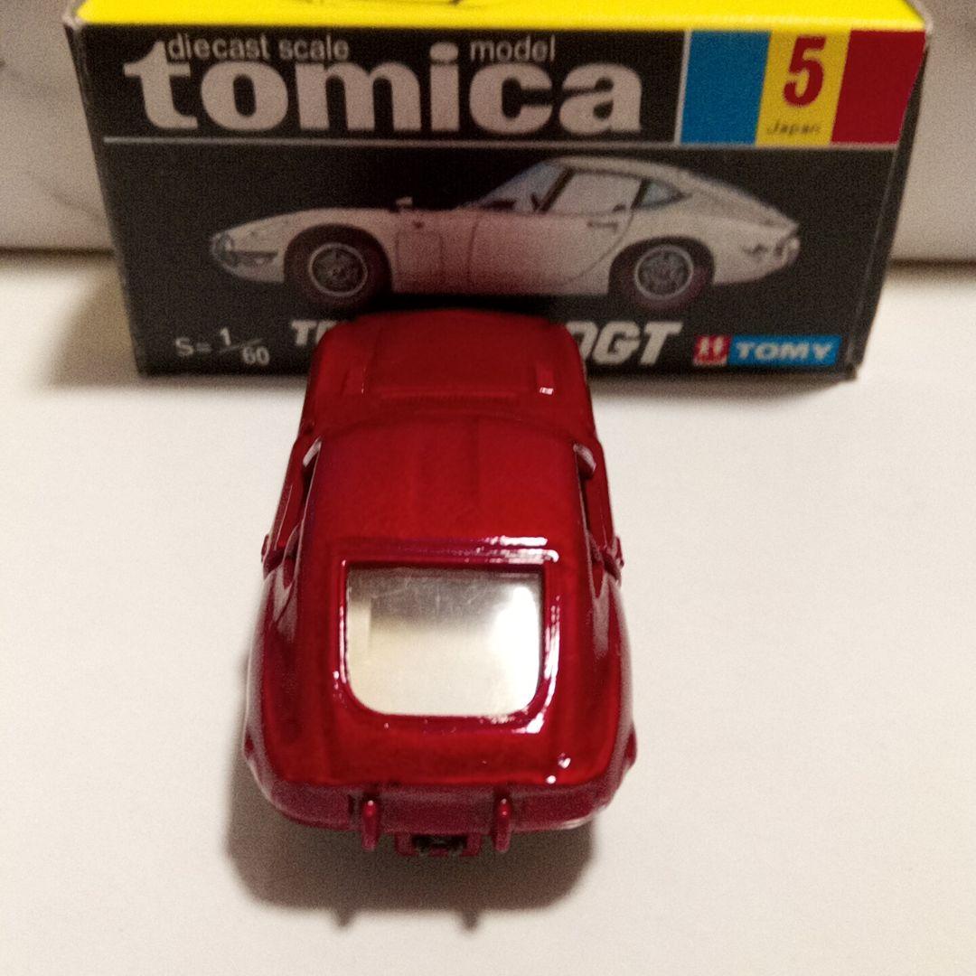 to sira　トミカ　黒箱5　2000GT　赤M色　1Fホイール　日本製