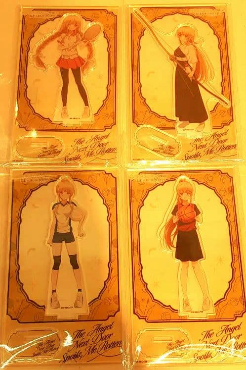 【ラスト1点】お隣の天使様コラボアクリルスタンド4点セットコンプリート