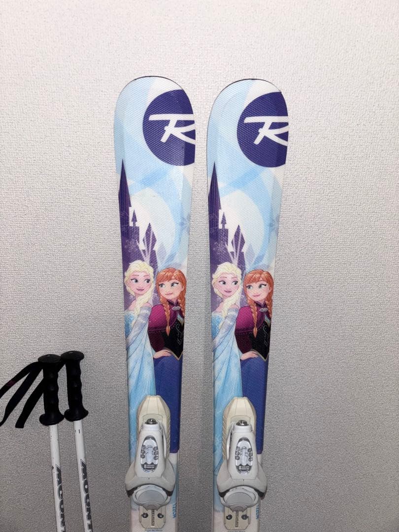 ロシニョール アナと雪の女王 ジュニア スキー 122cm ROSSIGNOL