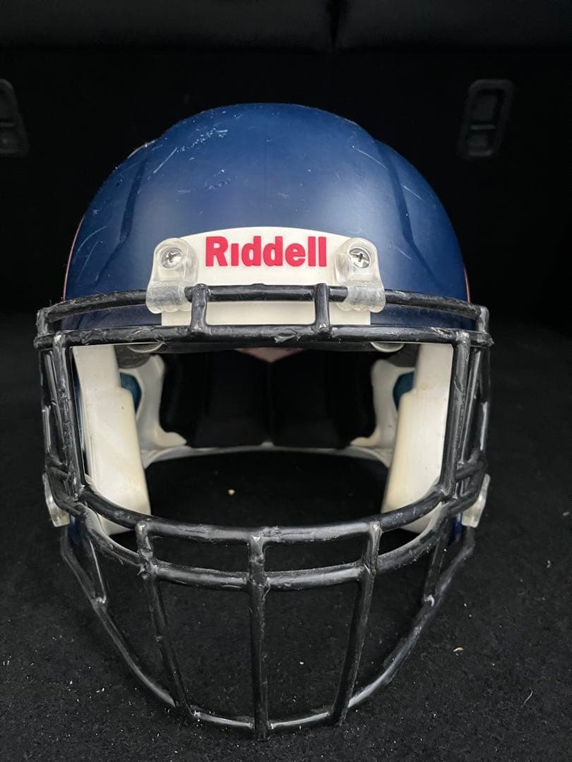 Riddell アメリカンフットボールヘルメット ネイビーブルー