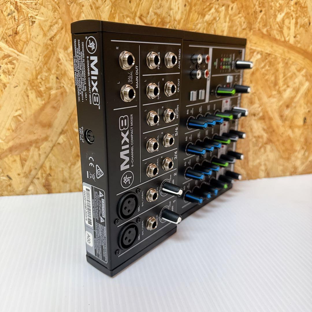 Mackie Mix8 アナログミキサー コンパクト 8ch 8チャンネル