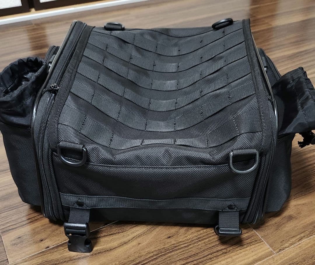 ヘンリービギンズ バイク用ツーリング シートバッグ Sサイズ(20-26L)