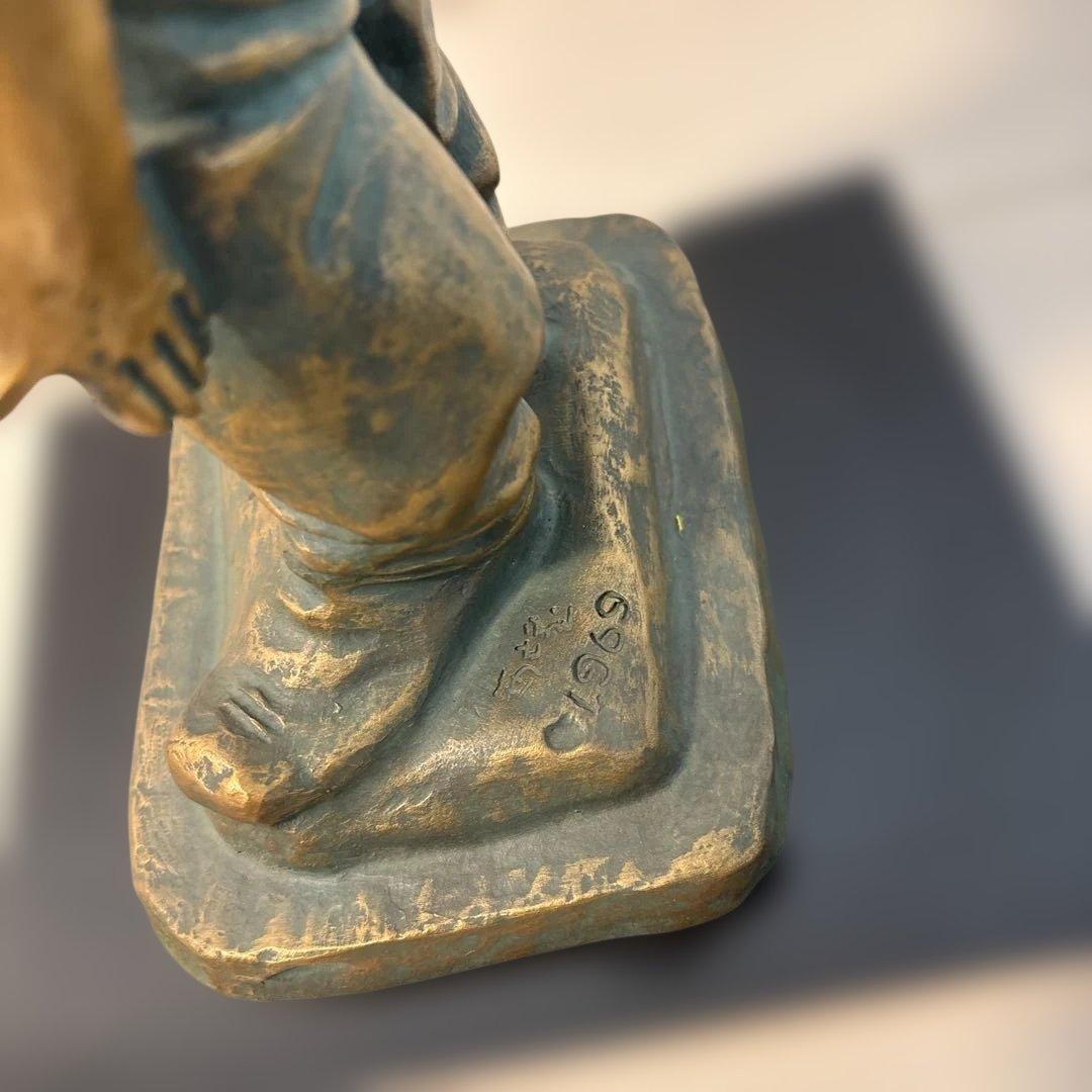 北村西望　将軍の孫　ブロンズ像