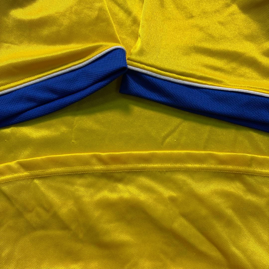 8SM1 PUMA ゲームシャツ　レプリカユニフォーム　黄色　スポーツ　古着