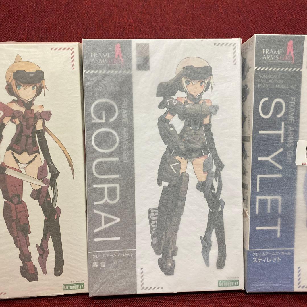 コトブキヤ　フレームアームズガール　迅雷　轟雷 スティレット　迅雷ウェボセット
