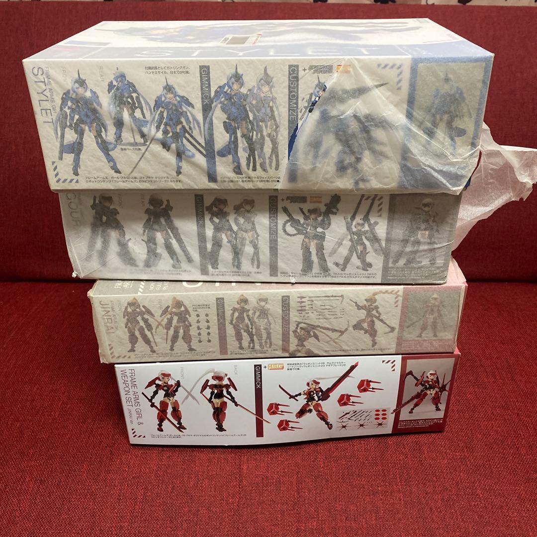 コトブキヤ　フレームアームズガール　迅雷　轟雷 スティレット　迅雷ウェボセット