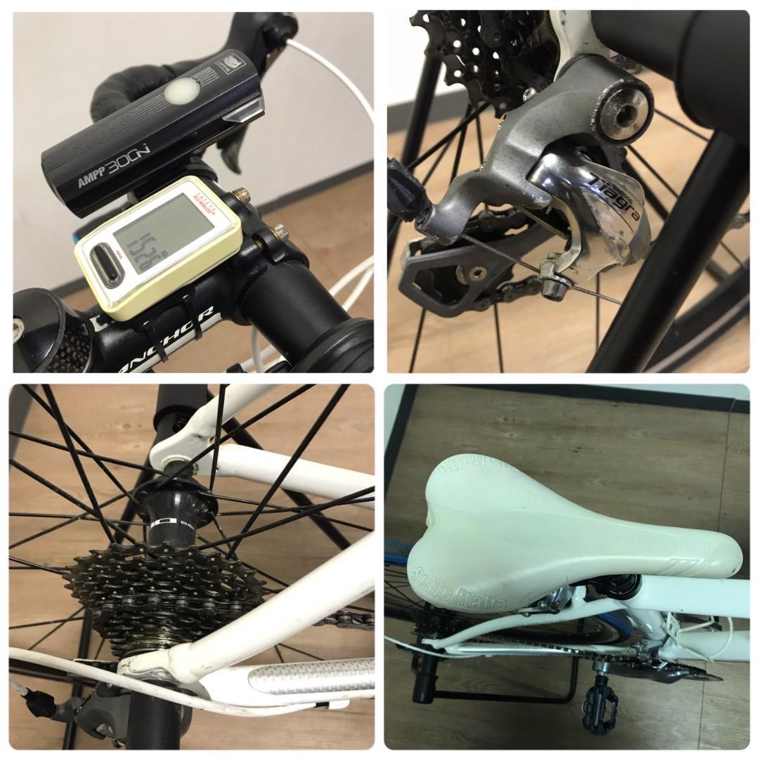 福岡 ブリヂストン ANCHOR RFA5？ ホワイト ロードバイク