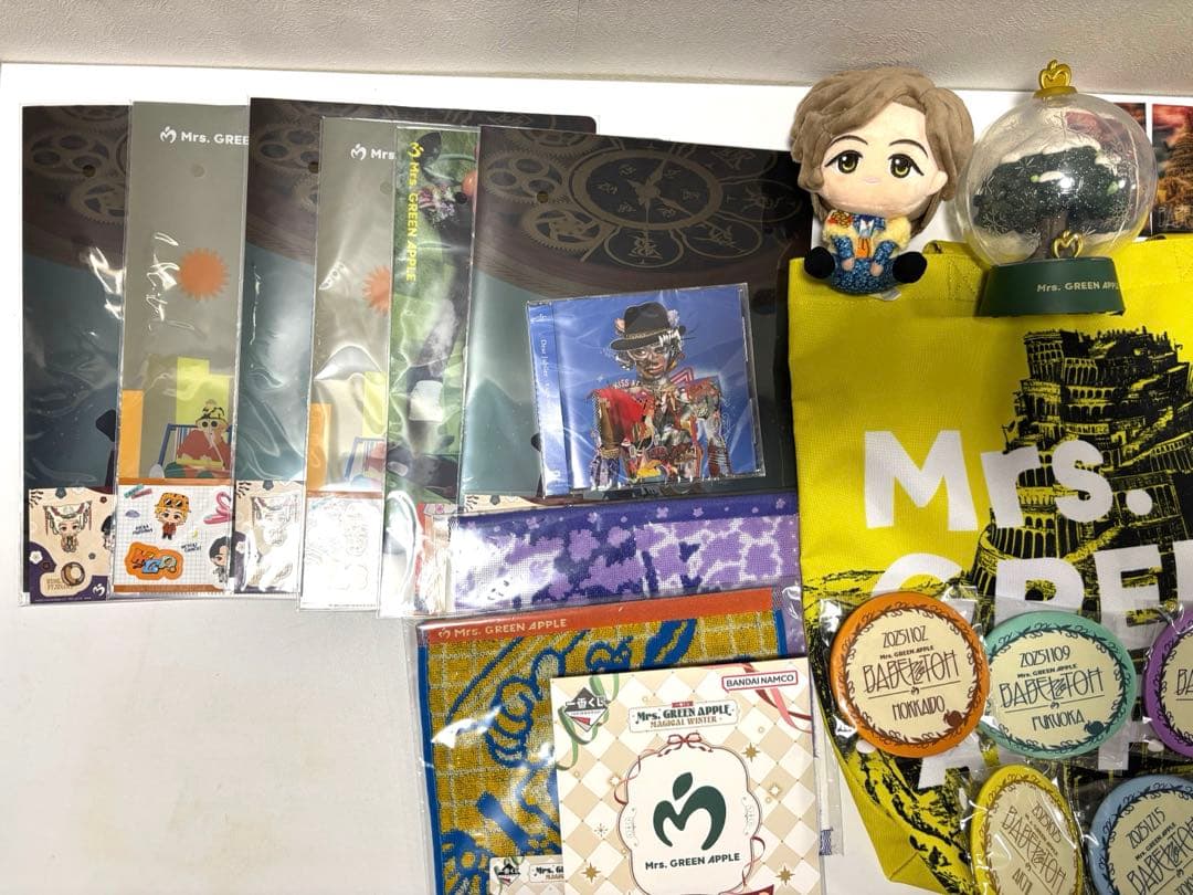 Mer.GREEN APPLE グッズセット Ringo jamシート 一番くじ