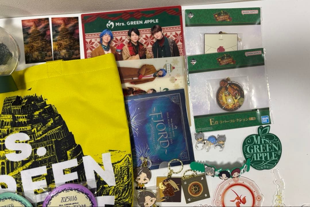 Mer.GREEN APPLE グッズセット Ringo jamシート 一番くじ