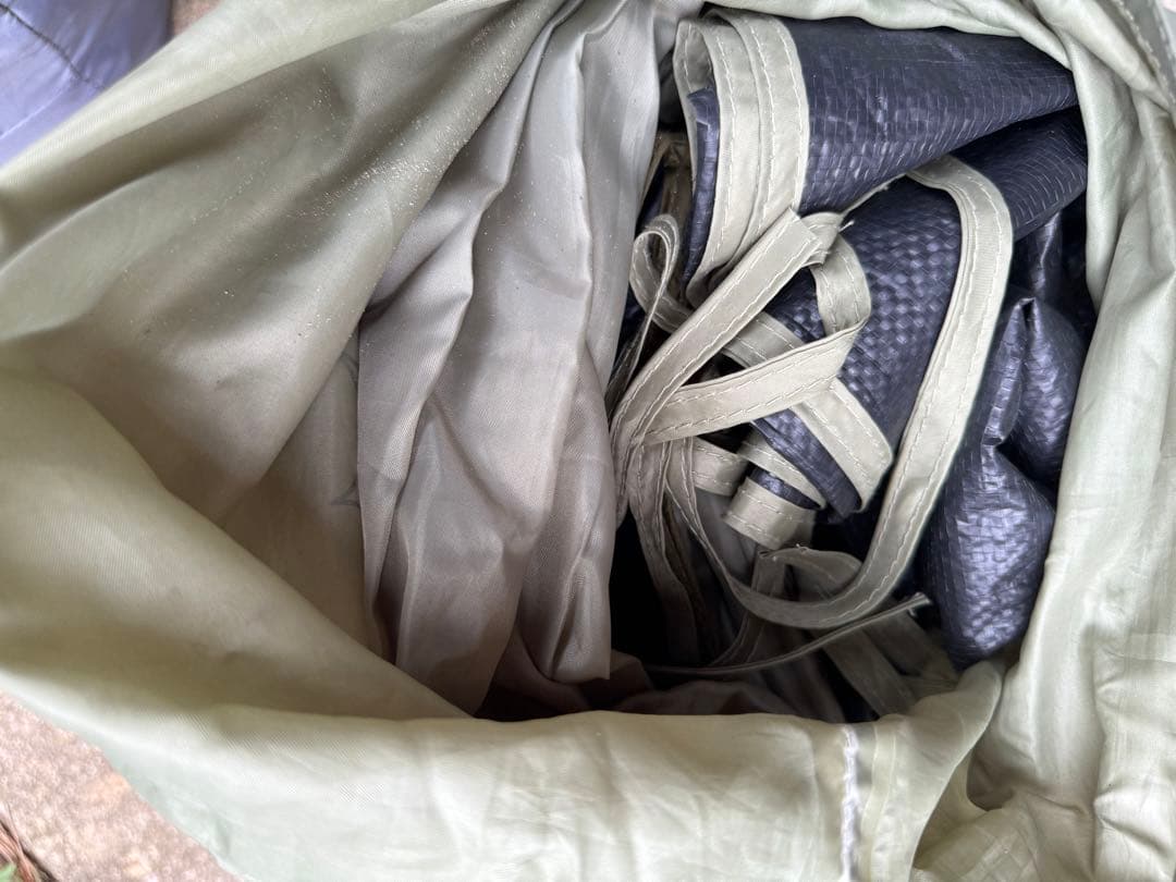 logos ドゥーブル　XL 別注カラー　グランドシート　インナーシート　セット