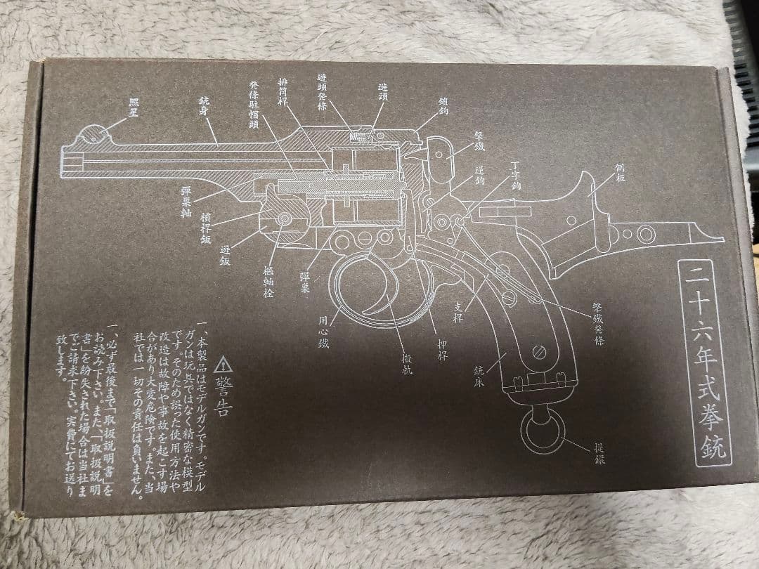 二十六年式拳銃 モデルガン 未使用（エイジドカスタム仕様）