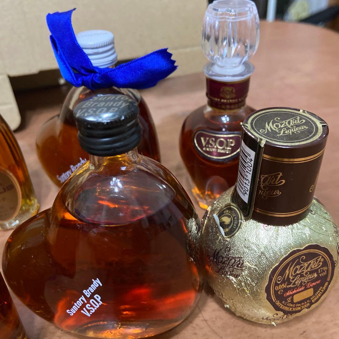 ミニボトルブランデー16本ウイスキー１５本