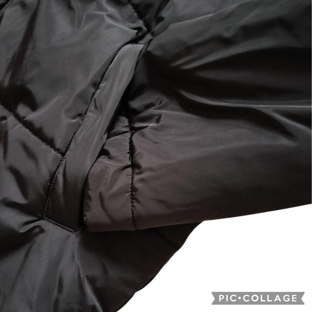 【美品】ボネーラ ロングベンチコート XL 中綿 黒 BC013 防寒 サッカー