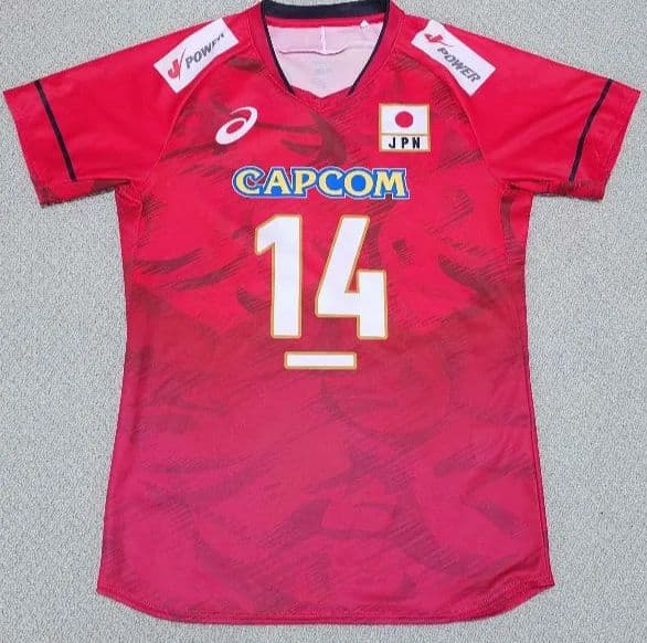 全日本バレーボールユニフォーム ISHIKAWA 14（石川祐希）