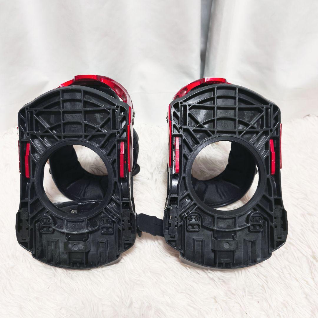 SALOMON スノーボード ビンディング ブラック/レッド