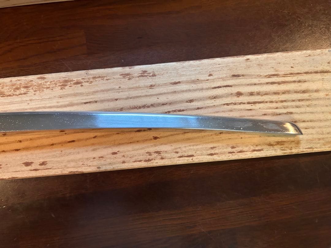 兜割　鉢割　拵え付き　桐箱付き　刀