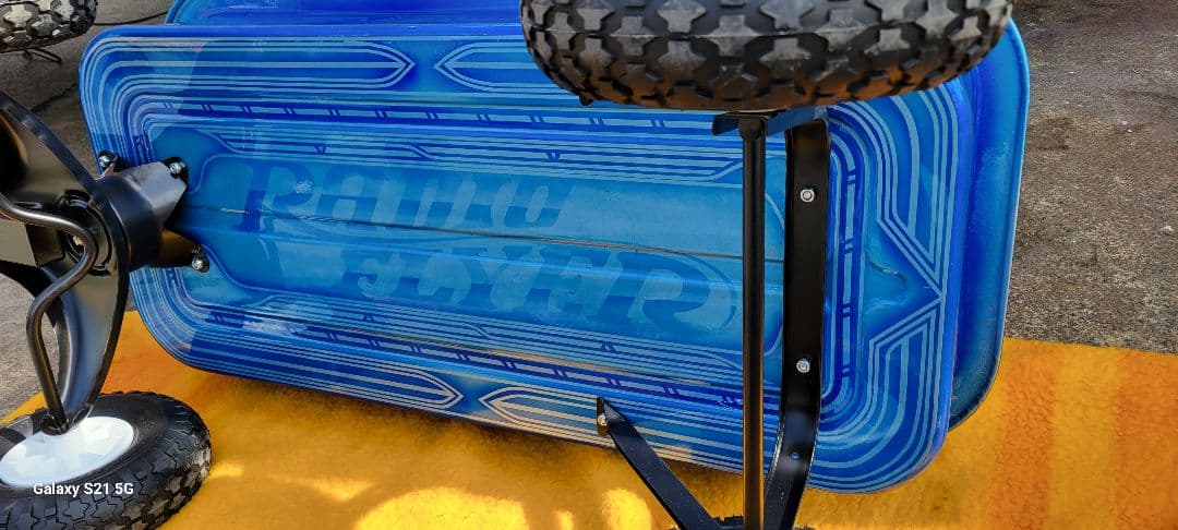 一点モノ★シュイン三輪車カスタムトレーラー