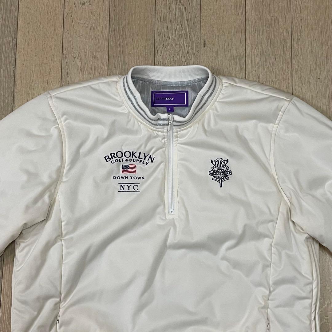 ビームスゴルフ 中綿ブルゾン　サイズL