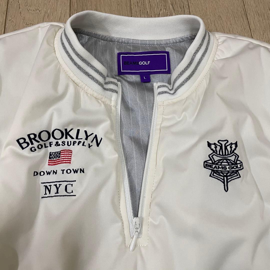 ビームスゴルフ 中綿ブルゾン　サイズL
