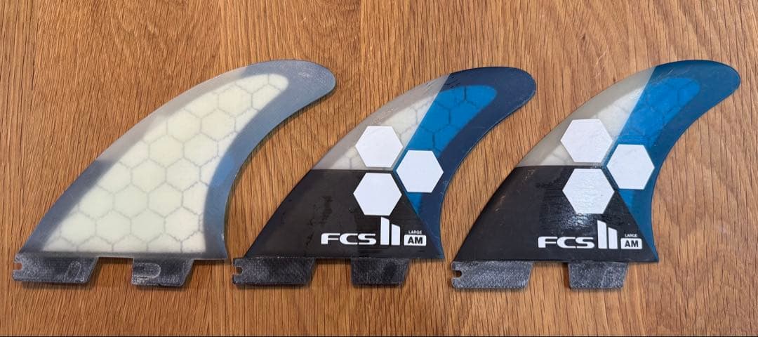 FCS II AM サーフボードフィン 3枚セット