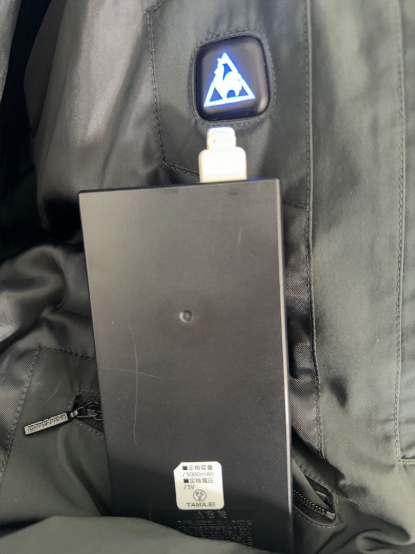 ルコックスポルティフアヴァン S モバイルサーモジャケット　QLMMJK01