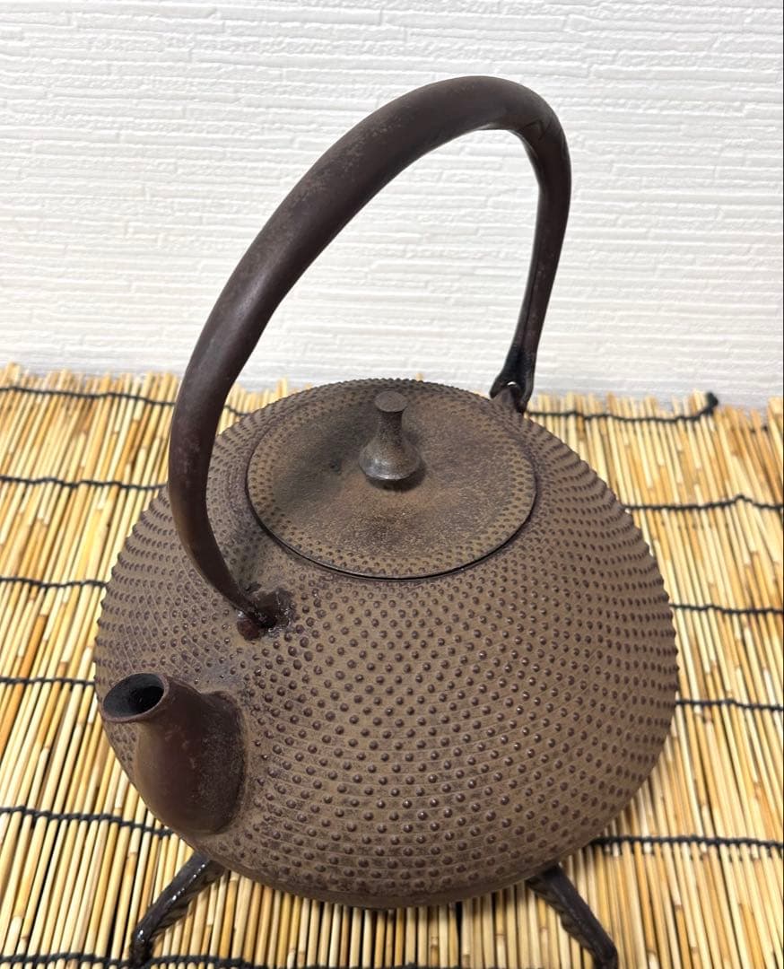 未使用品、栞付　岩手県奥州水沢佐藤鋳金工芸　現代の名工 佐藤勝久造　２０型