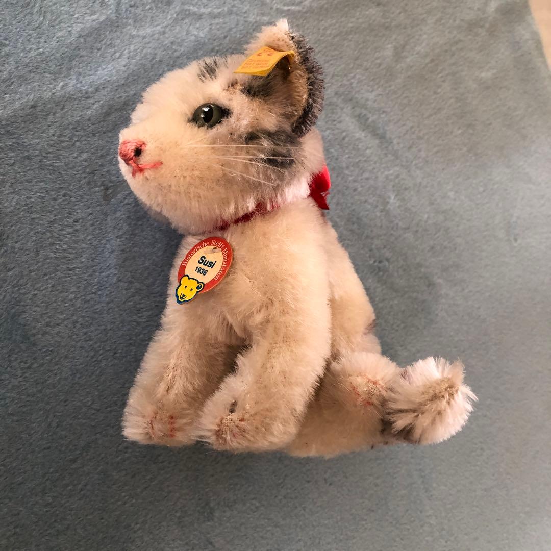 シュタイフ susi ネコ スージー ぬいぐるみ