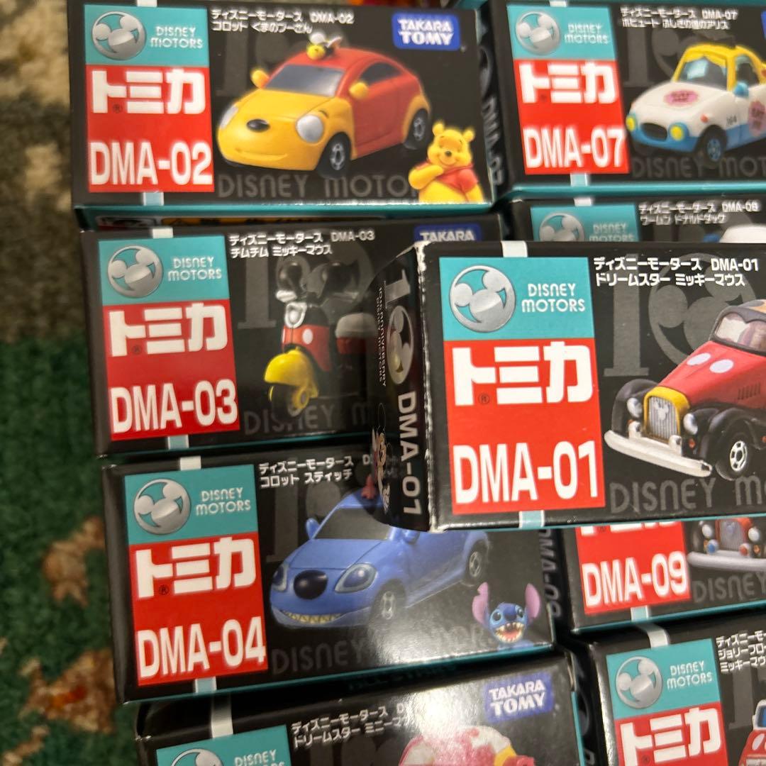 148 トミカ ディズニーモータース アジア限定　セット