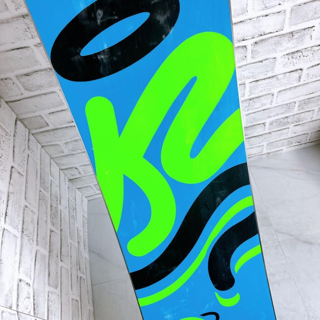 【★良品★】K2 キッズスノーボード　mini turbo 130cm 板のみ
