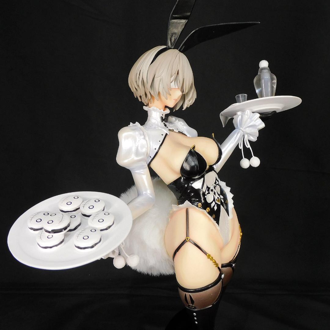 ニーアオートマタ　バニー 2B　頭部２種　1/4　フィギュア 専用箱　海外限定