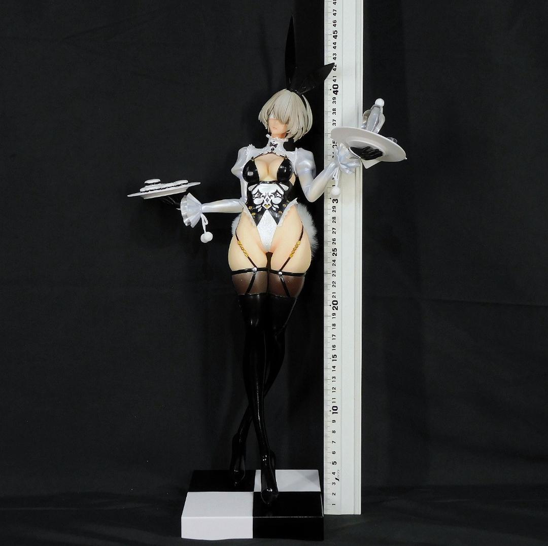 ニーアオートマタ　バニー 2B　頭部２種　1/4　フィギュア 専用箱　海外限定