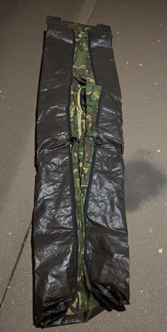 ※軍放出品 ダッチアーミーテント DPMカモ オランダ軍 軍幕 キャンバス 2