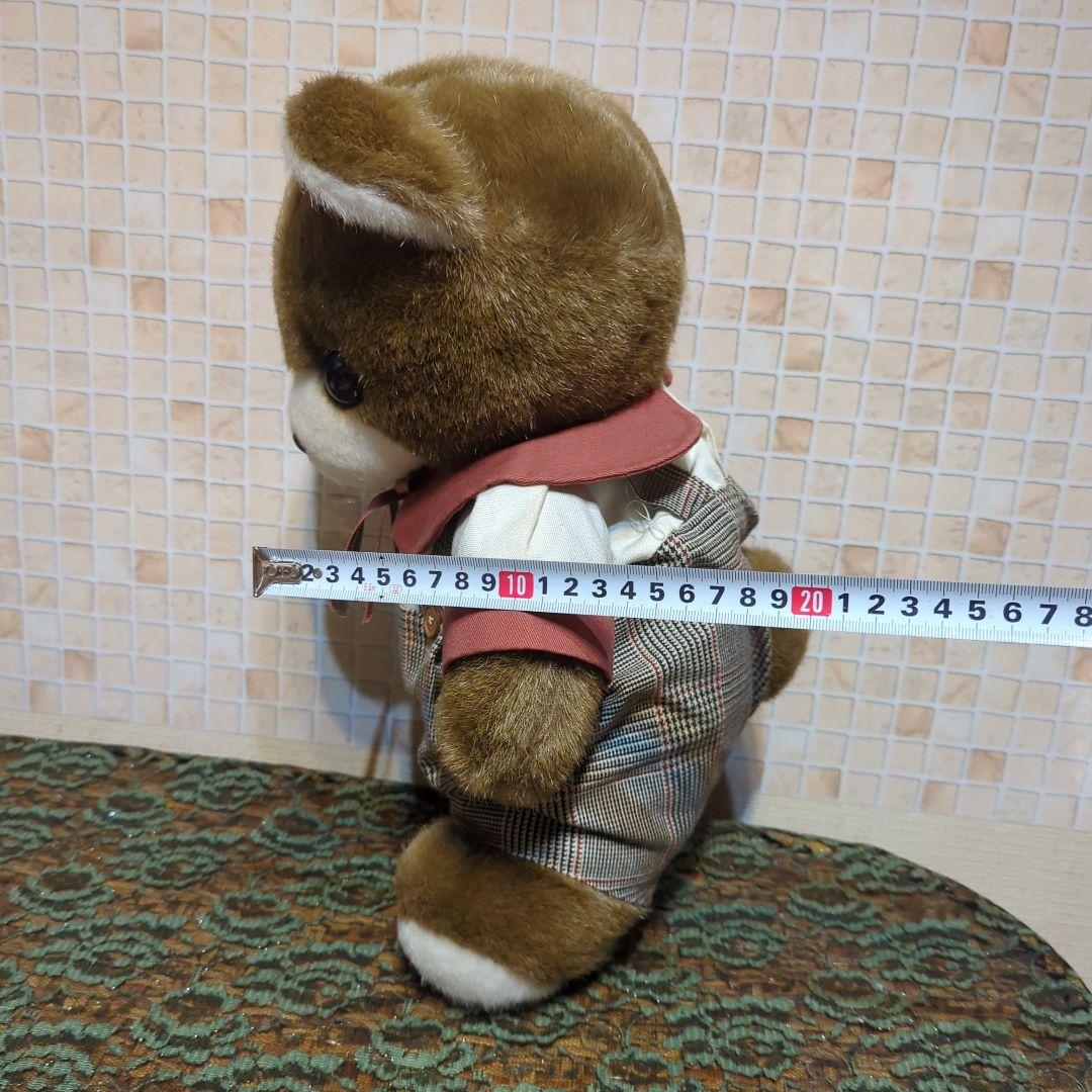 Sun Arrow・サンアロー・くまのマック・サイズ約38cm・茶系ぬいぐるみ