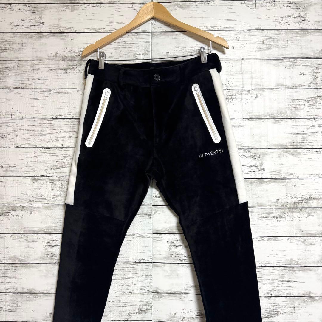 希少　限定　V12 LEON コラボ　V20 ゴルフウェア　ゴルフ　ブラック