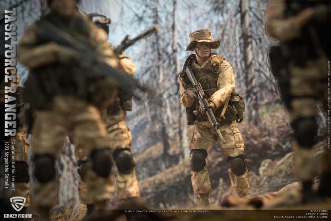 ミリタリー US Military75th Delta Special Force 1/12