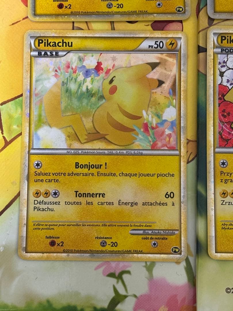 【高騰中↑】PWコンプリート ピカチュウ ワールドコレクション2010