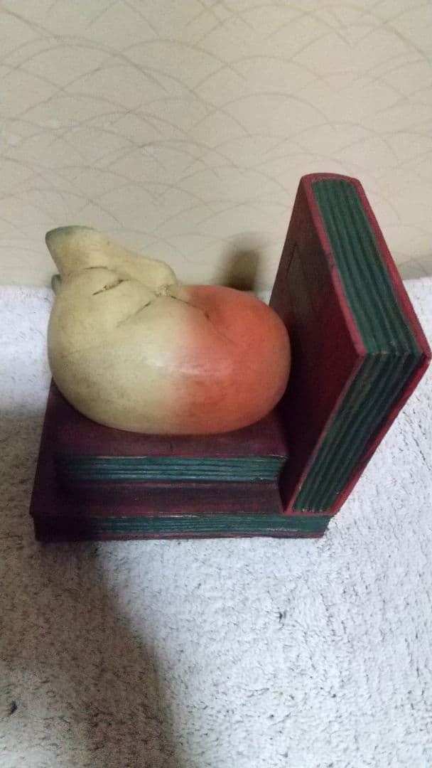 更に値下げしました！激レア　希少　アンティーク　猫　木彫り　オブジェ