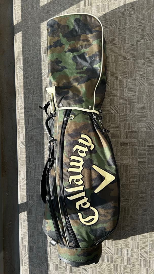 N*o様 キャロウェイ Callaway 軽量 キャディバッグ 迷彩 カモフラー